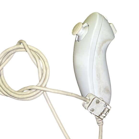 Nintendo Wii Nunchuk Controller - White (Untested) - Picture 1 of 4